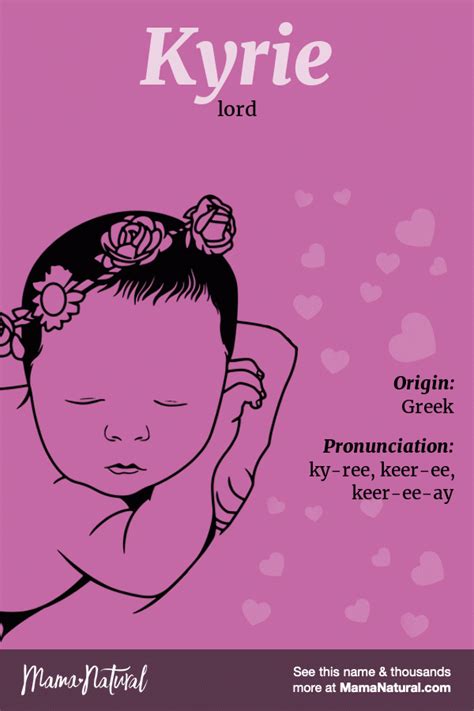 Kyrie Name Meaning, Origin, Popularity, Girl Names Like Kyrie .